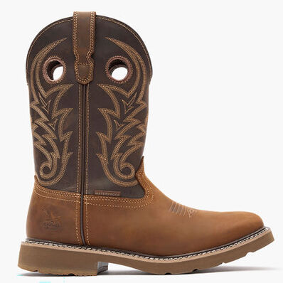 Georgia Boot Core 37 Western 11" Waterproof Pull-On Work Boot, , large