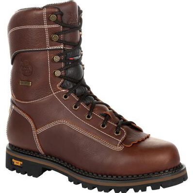 Georgia Boot AMP LT Logger Composite Toe Waterproof 400G Insulated Work Boot, , large