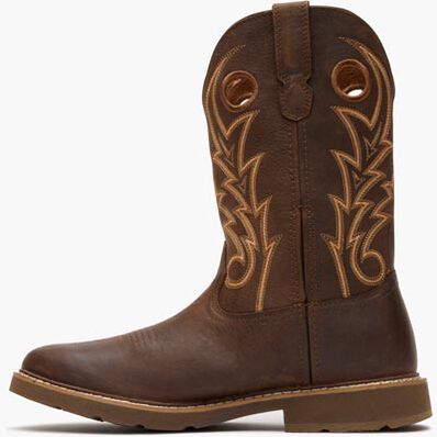 Georgia Boot Core 37 11" Steel Toe Western Pull-On Work Boot, , large