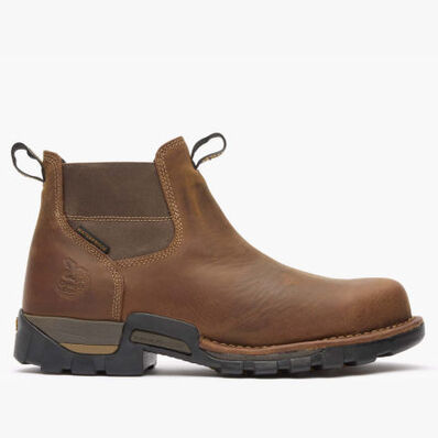 Georgia Boot Eagle One Steel Toe Waterproof Chelsea Work Boot, , large
