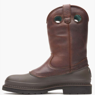 Bota de trabajo Comfort Core con punta de acero y sin cordones Georgia Muddog, , large