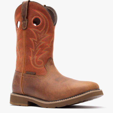 Georgia Boot Core 37 Western 11" Waterproof Pull-On Work Boot, , large