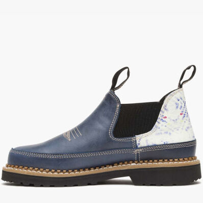 Georgia Boot Women's Boho Navy Romeo Shoe, , large