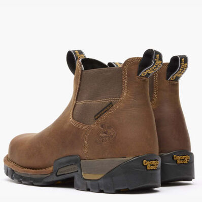 Georgia Boot Eagle One Steel Toe Waterproof Chelsea Work Boot, , large