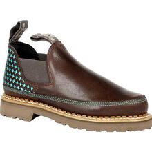 Georgia Boot Georgia Giant Women's Brown and Teal Romeo Shoe