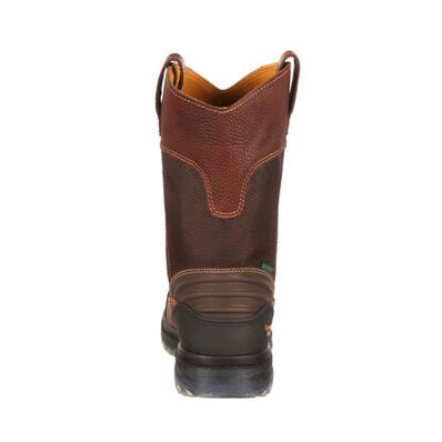 Bota de trabajo sin cordones con punta de acero impermeable Zero Drag de Georgia, , large