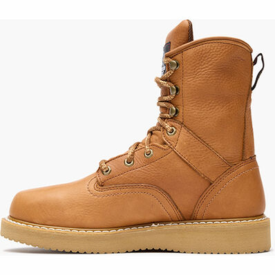 Botas de trabajo doradas Georgia Barracuda de tacón en cuña, , large