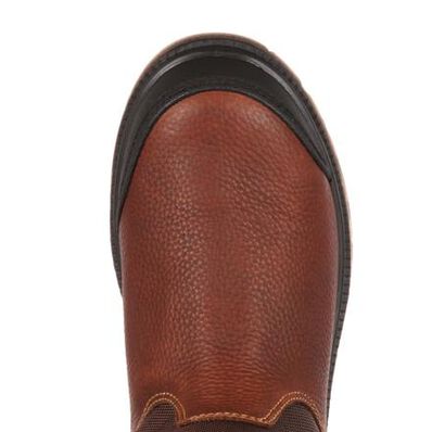 Bota de trabajo sin cordones con punta de acero impermeable Zero Drag de Georgia, , large