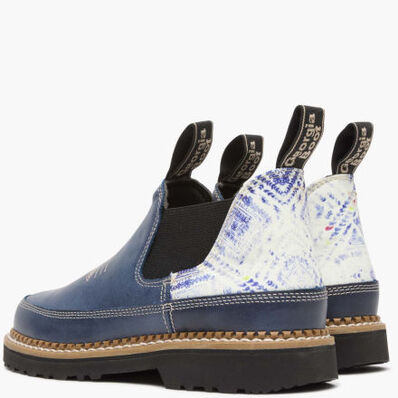 Georgia Boot Women's Boho Navy Romeo Shoe, , large