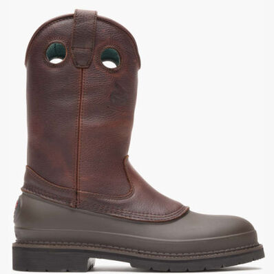 Bota de trabajo Comfort Core con punta de acero y sin cordones Georgia Muddog, , large