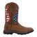 Georgia Boot Carbo-Tec FLX 11" Patriotic Waterproof Alloy Toe Pull-On Work Boot, , large