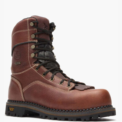 Georgia Boot AMP LT Logger Composite Toe Low Heel Waterproof Work Boot, , large