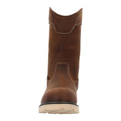 Georgia Boot Carbon Flex Wedge 11" Pull On Waterproof Work Boot, , large