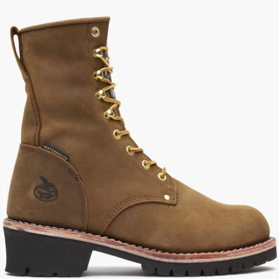 Georgia Boot Steel Toe Waterproof 400G Insulated Logger Work Boot, , large