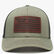Georgia Boot Unisex Leather Patch Trucker Hat, , large
