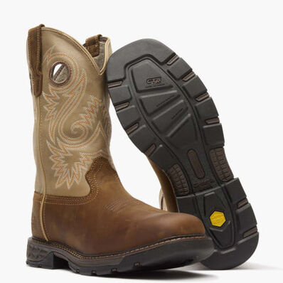 Georgia Boot Carbo-Tec FLX 11" Alloy Toe Pull On Work Boot, , large