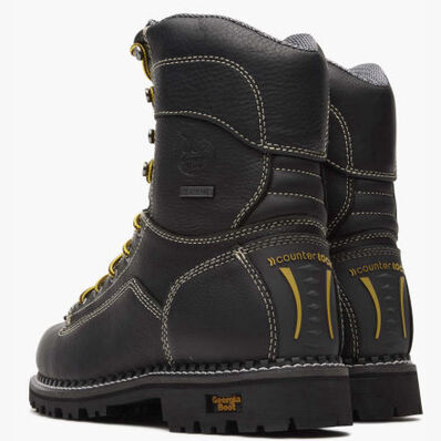 Georgia Boot AMP LT Logger Low Heel Waterproof Work Boot, , large