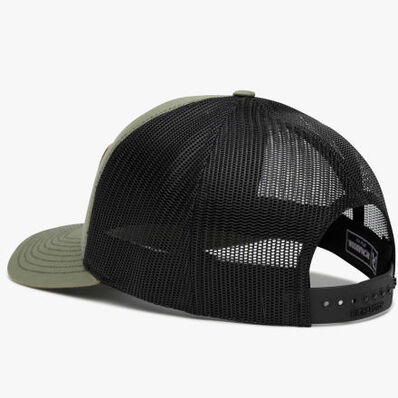 Georgia Boot Unisex Leather Patch Trucker Hat, , large