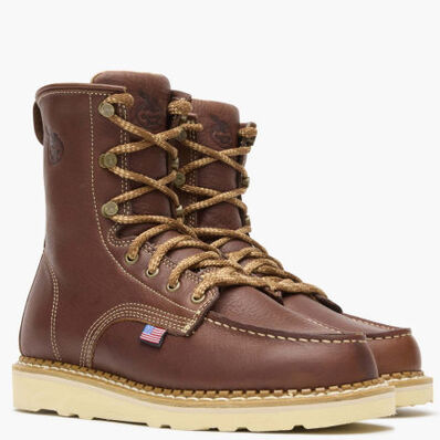 Georgia Boot Wedge Moc Toe Work Boot, , large