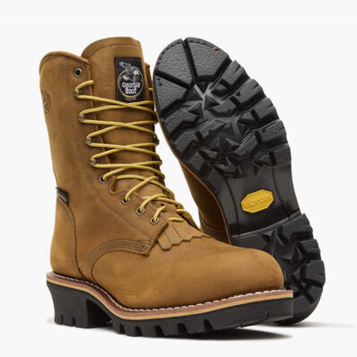 Botas de trabajo de leñador con punta de acero impermeable térmicas Georgia GORE-TEX®, , large