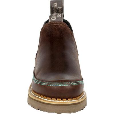 Georgia Boot Georgia Giant Women's Brown and Teal Romeo Shoe, , large