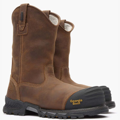 Georgia Boot Rumbler Composite Toe Waterproof Pull-on Work Boot, , large