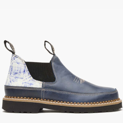 Georgia Boot Women's Boho Navy Romeo Shoe, , large