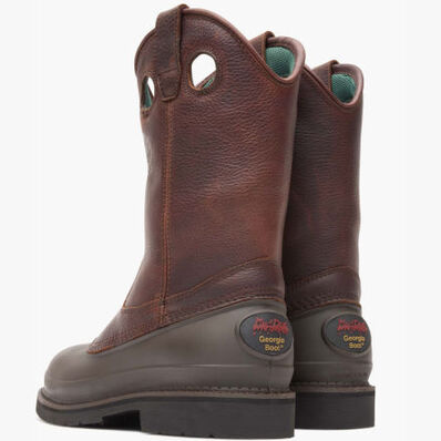 Bota de trabajo Comfort Core con punta de acero y sin cordones Georgia Muddog, , large