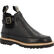 Georgia Boot Women's Black Buckle Chelsea Romeo, , large