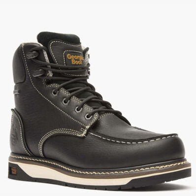 Georgia Boot AMP LT Wedge Waterproof Moc-Toe Work Boot, , large