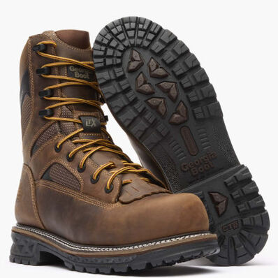 Georgia Boot LTX Logger 9" Composite Toe Waterproof Work Boot, , large