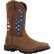 Georgia Boot Carbo-Tec FLX 11" Patriotic Waterproof Pull-On Work Boot, , large