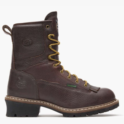 Bota de leñador impermeable con punta de acero Georgia, , large