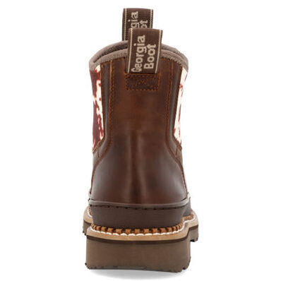 Georgia Boot Women's Cow Print Chelsea Romeo Shoe, , large