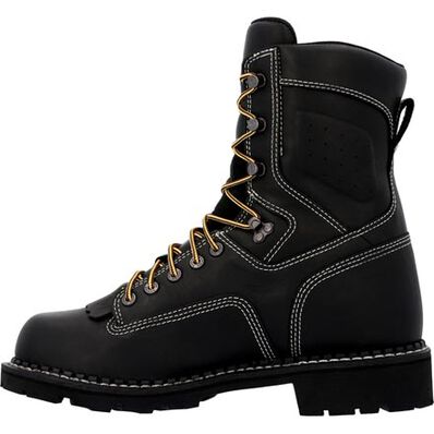 Men's USA Logger Waterproof Work Boot, , large