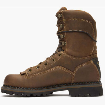 Georgia Boot AMP LT Low Heel Logger Waterproof Work Boot, , large