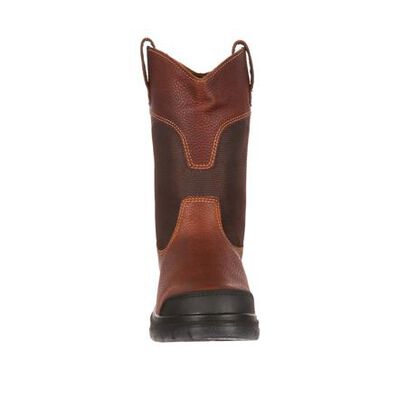 Bota de trabajo sin cordones con punta de acero impermeable Zero Drag de Georgia, , large