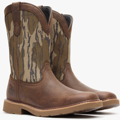 Georgia Boot Core 37 Western 11" Mossy Oak Pull On, , large