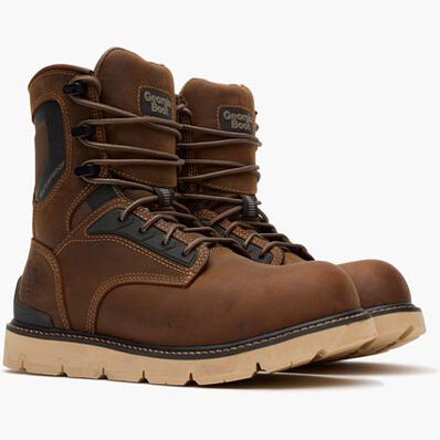 Georgia Boot Carbon Flex Wedge 8" Waterproof Work Boot, , large