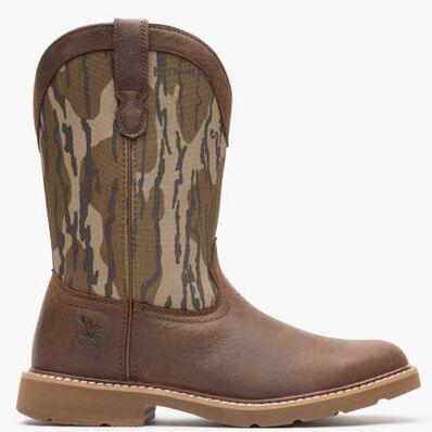 Georgia Boot Core 37 Western 11" Mossy Oak Pull On, , large