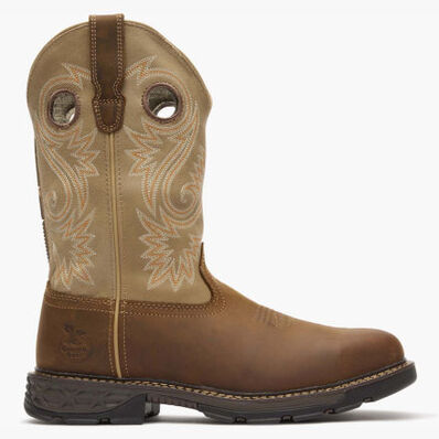Georgia Boot Carbo-Tec FLX 11" Alloy Toe Pull On Work Boot, , large