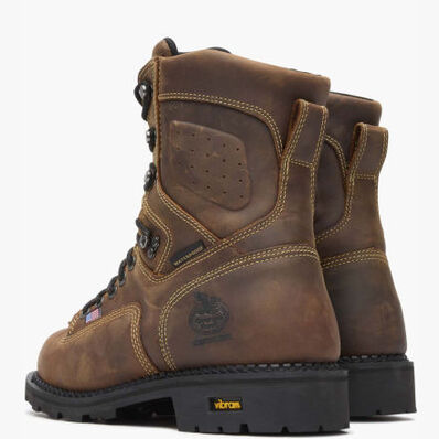 Men's USA Logger Waterproof Work Boot, , large