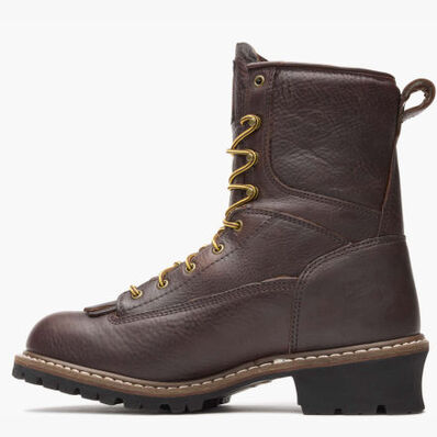 Bota de leñador impermeable con punta de acero Georgia, , large