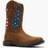 Georgia Boot Carbo-Tec FLX 11" Patriotic Pull-On Work Boot, , large
