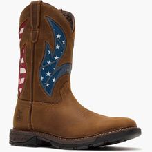 Georgia Boot Carbo-Tec FLX 11" Patriotic Alloy Toe Pull-On Work Boot