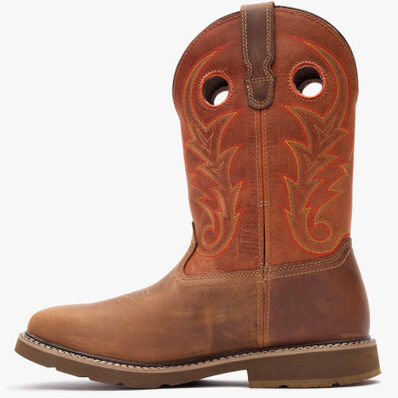 Georgia Boot Core 37 Western 11" Waterproof Pull-On Work Boot, , large