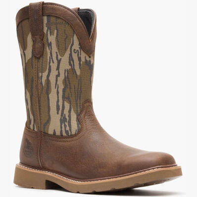 Georgia Boot Core 37 Western 11" Mossy Oak Pull On, , large