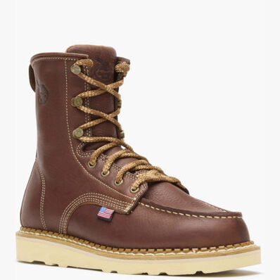 Georgia Boot Wedge Moc Toe Work Boot, , large