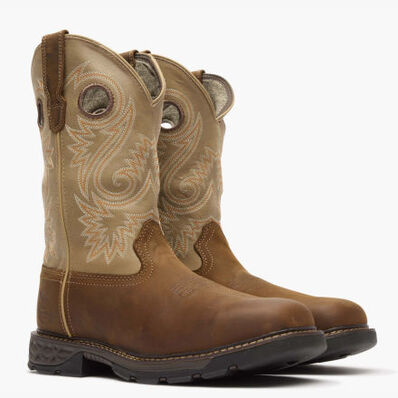 Georgia Boot Carbo-Tec FLX 11" Alloy Toe Pull On Work Boot, , large