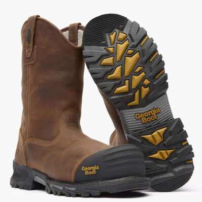 Georgia Boot Rumbler Composite Toe Waterproof Pull-on Work Boot, , large